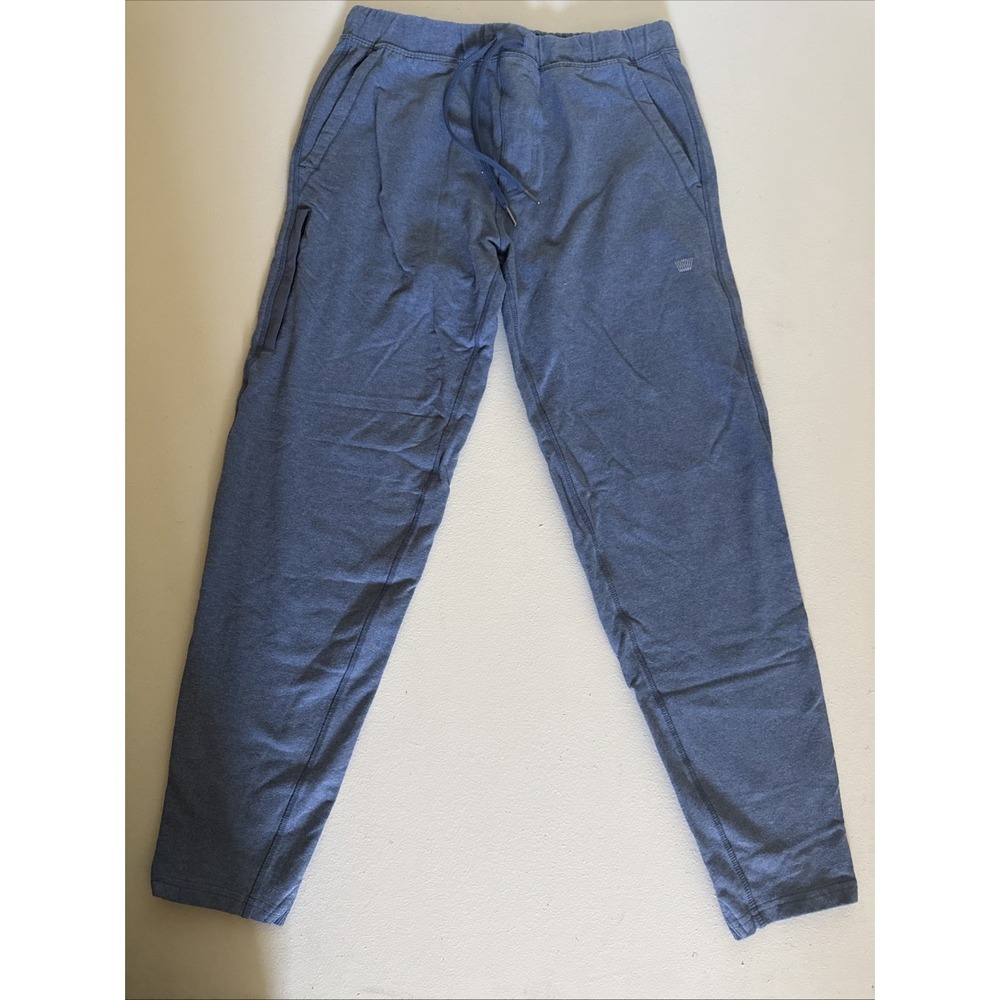 Men's Mack Weldon Everyday Pant Stretch Jogger Blue  Size Small